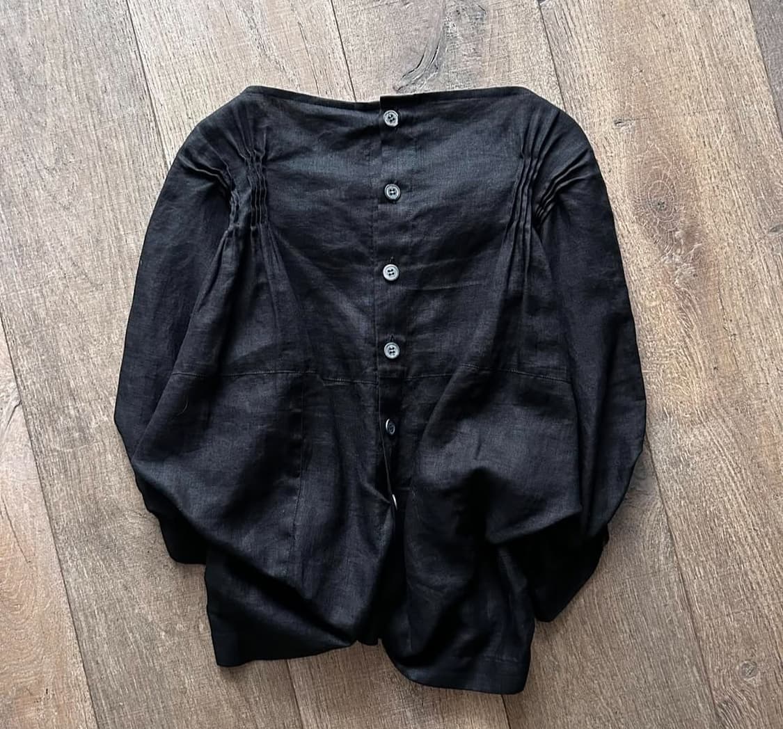 꼼데가르송 트리콧  AD2010 ruffle detail blouse 상품이미지3
