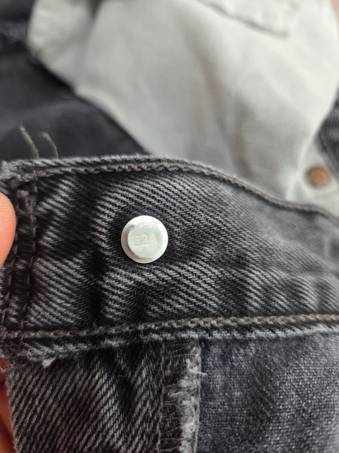 90s 빈티지 리바이스 501 블랙 [33x30] usa 상품이미지7