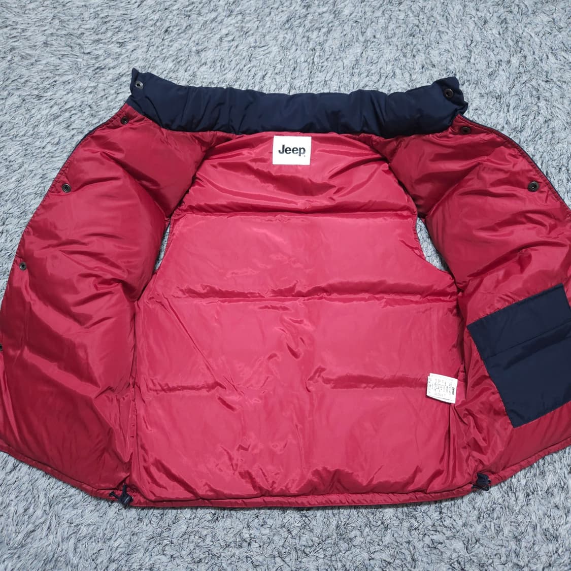Jeep) M 남자 오리털패딩조끼 / 왕눈이샵 상품이미지6