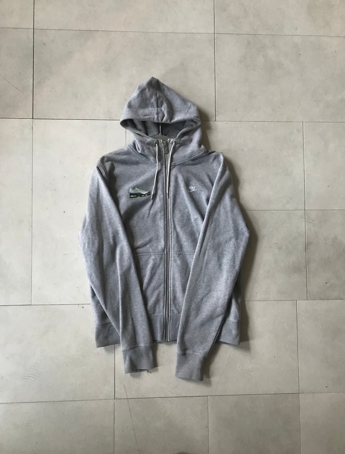 나이키 그레이 슈즈 후드집업 상품이미지6
