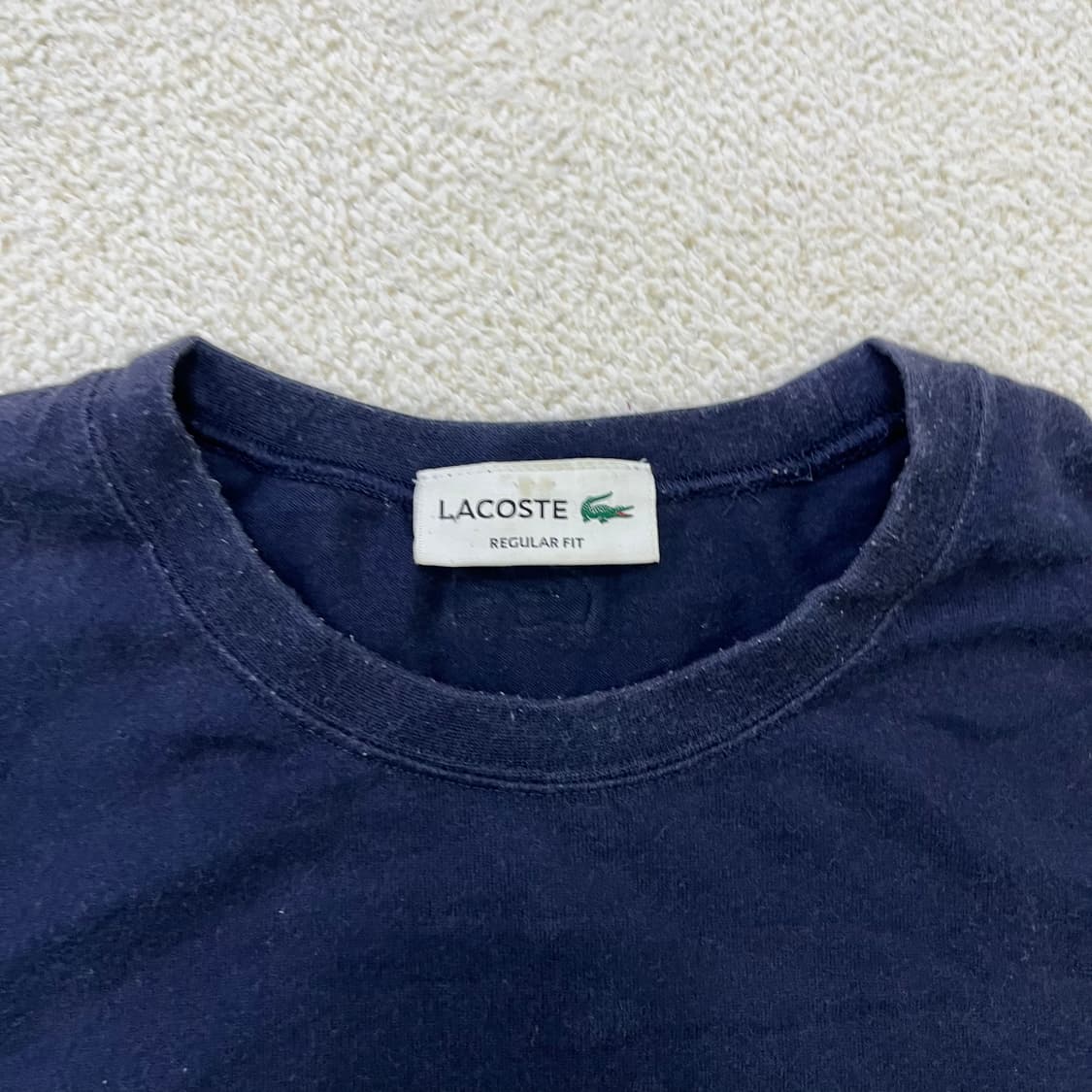 실측확인 라코스테 반팔 티셔츠 0316M 상품이미지2