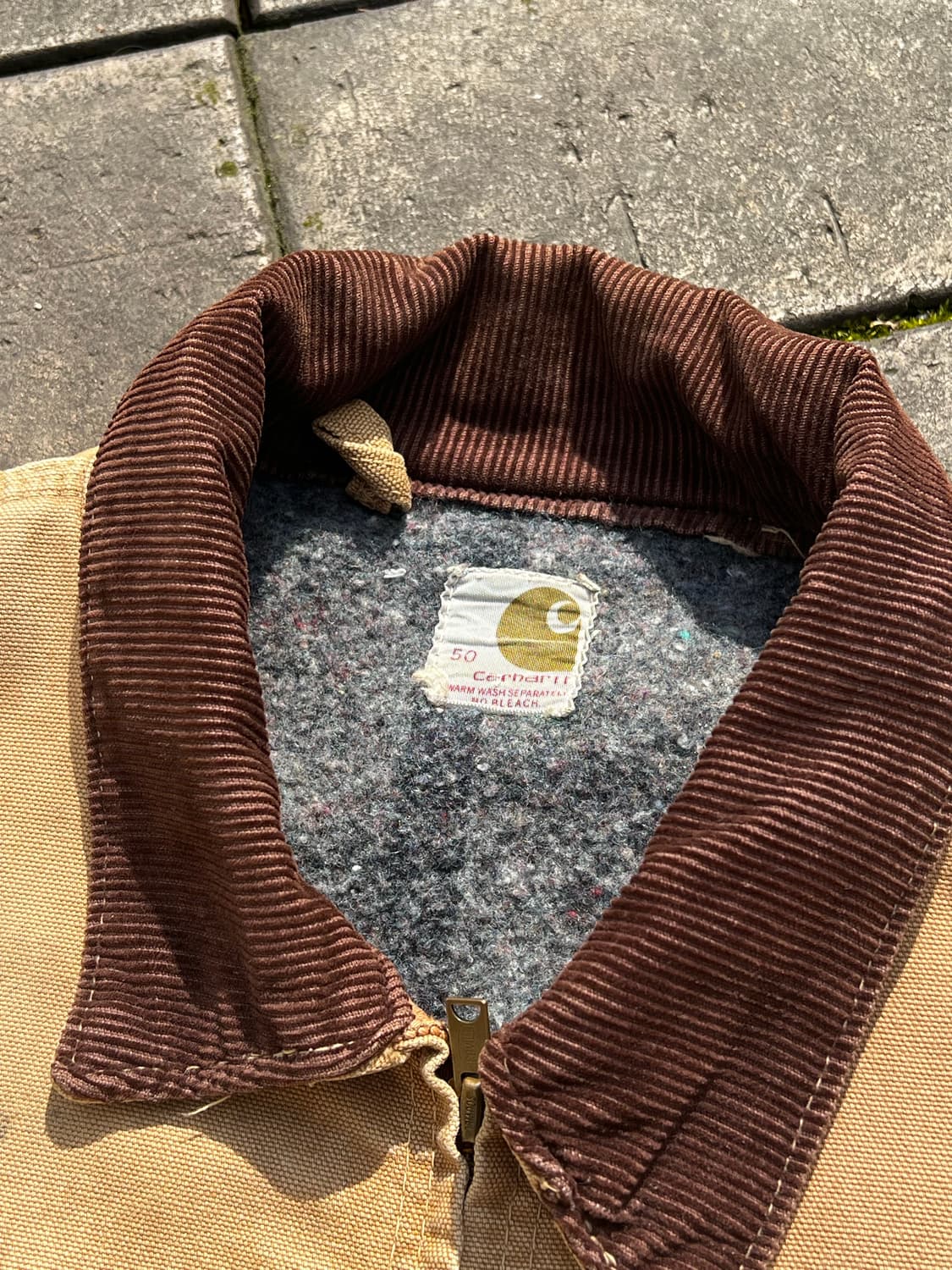 70s 칼하트 디트로이트 자켓 브라운 XL 상품이미지2