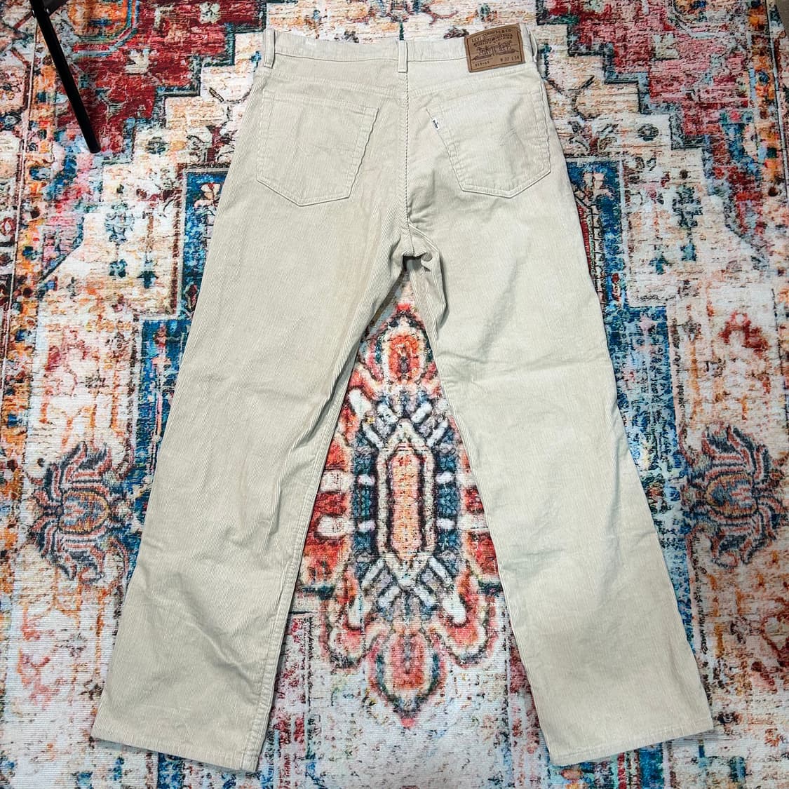 [31] 90s 리바이스 made in japan 코듀로이 팬츠  베이지 상품이미지2