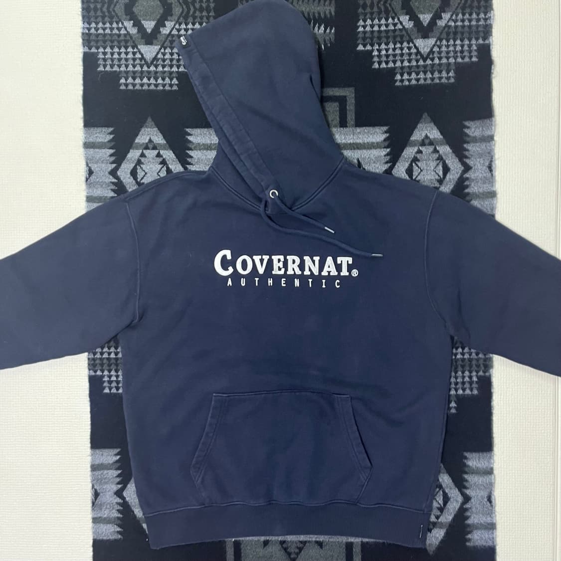 커버낫 네이비 쭈리 후디 남성M 상품이미지1