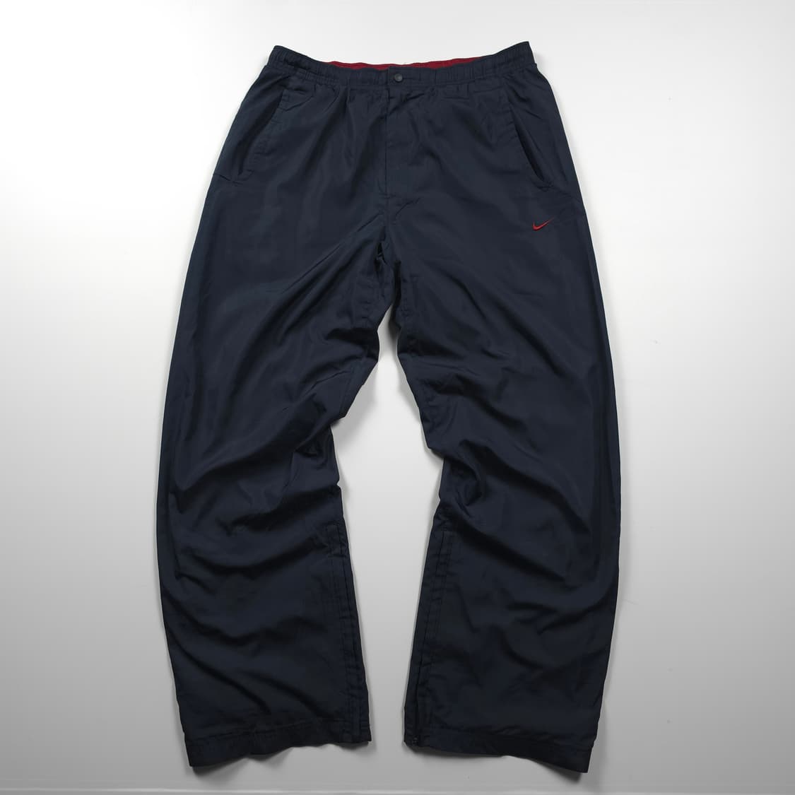 00s 나이키 올드스쿨 와이드핏 우븐 트랙팬츠 (XL) 상품이미지1