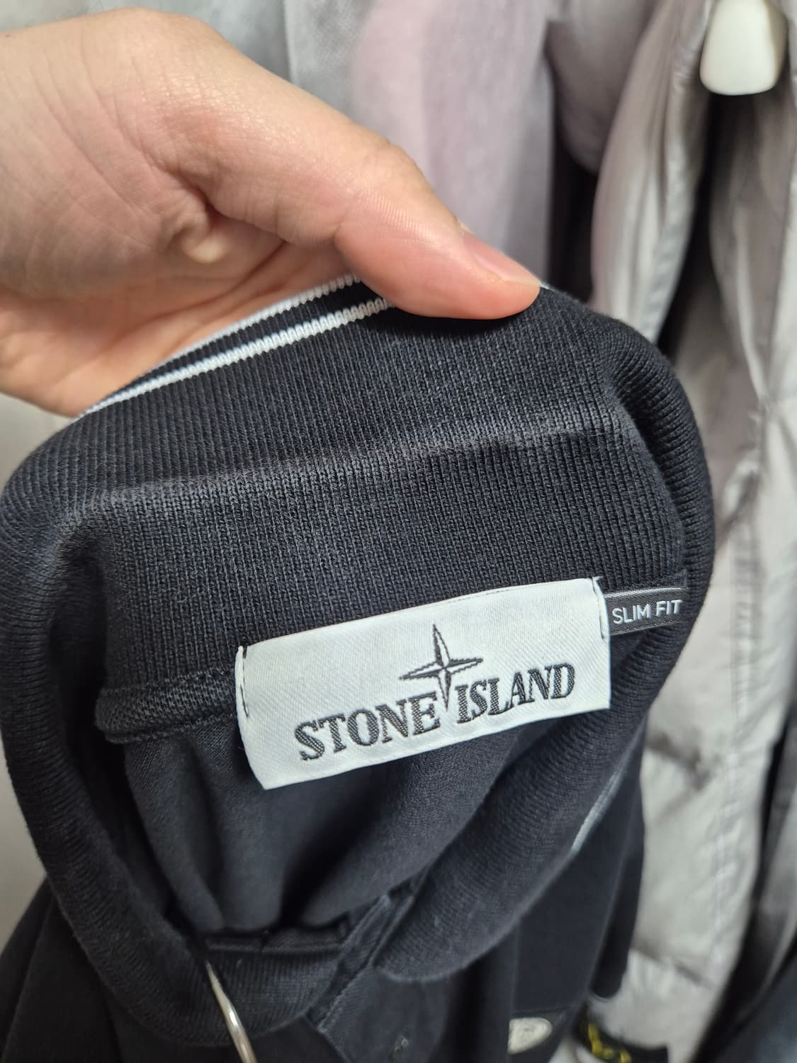정품 스톤아일랜드 PK카라 반팔티 XXL-110 상품이미지5