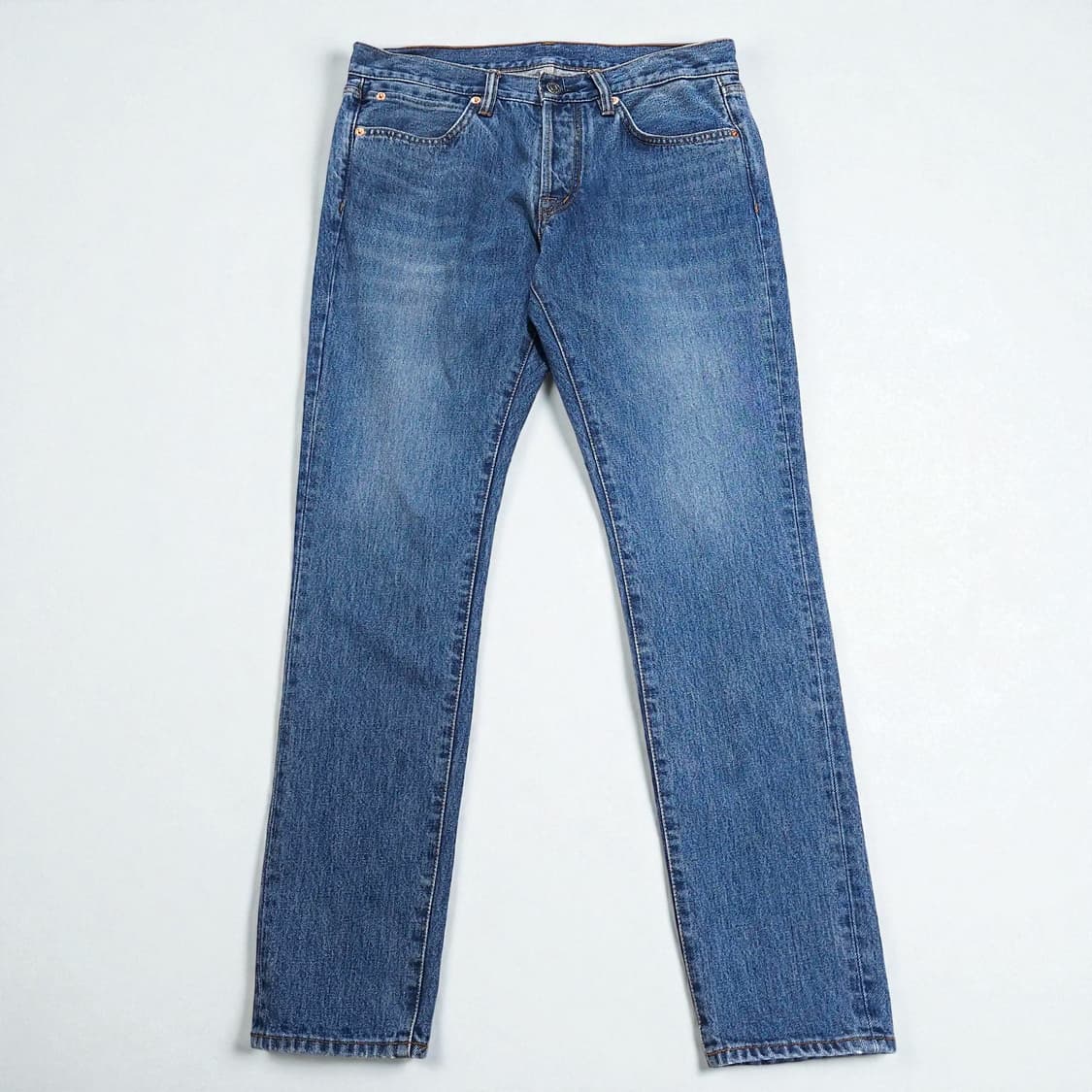 31~32) LAB101 랩101 슬림핏 데님진 라이트블루 상품이미지1