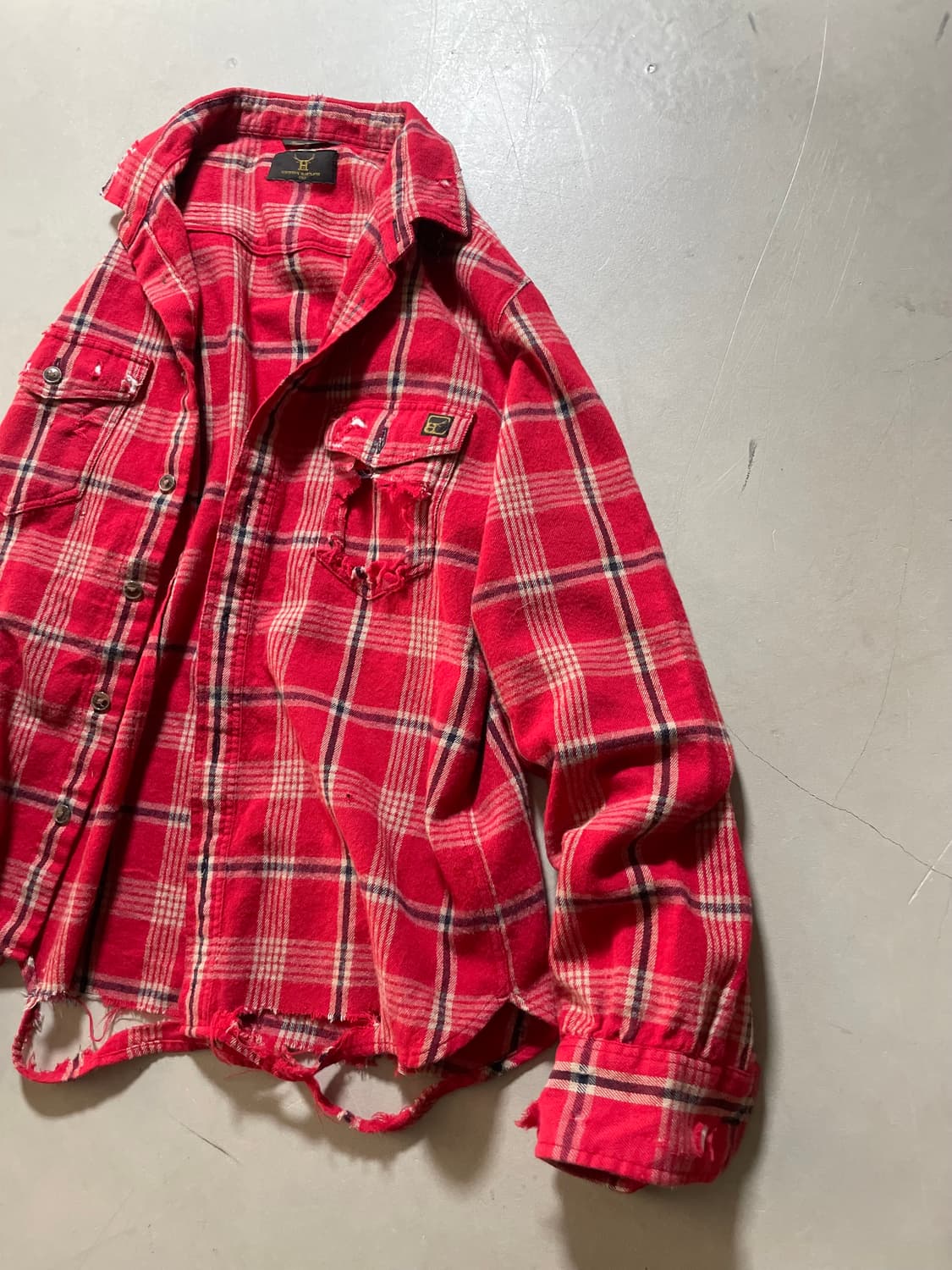  Griffin Hartland Distressed Check Flann 상품이미지4