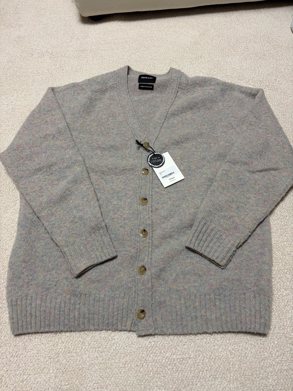 하울린 울 가디건 갤럭시 색상 xxl 상품이미지1