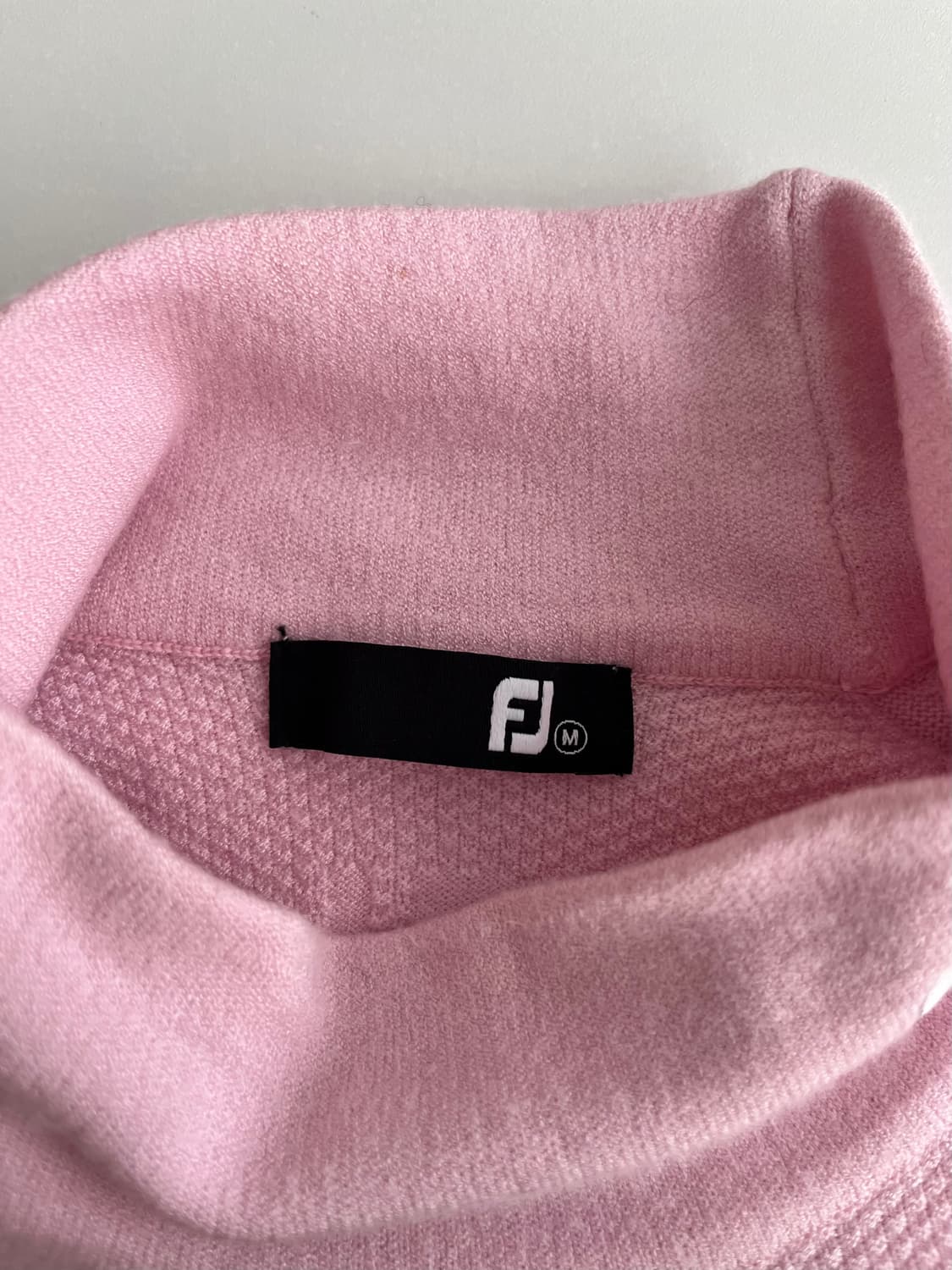 M) 풋조이 FJ 반목 니트 핑크 상품이미지4