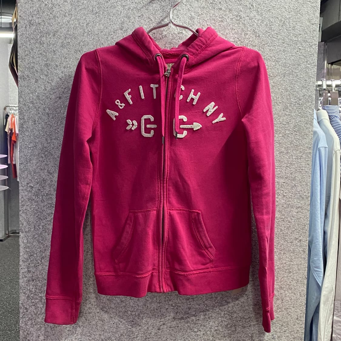 아베크롬비 자수 빅로고 후드 집업 B3227 상품이미지2