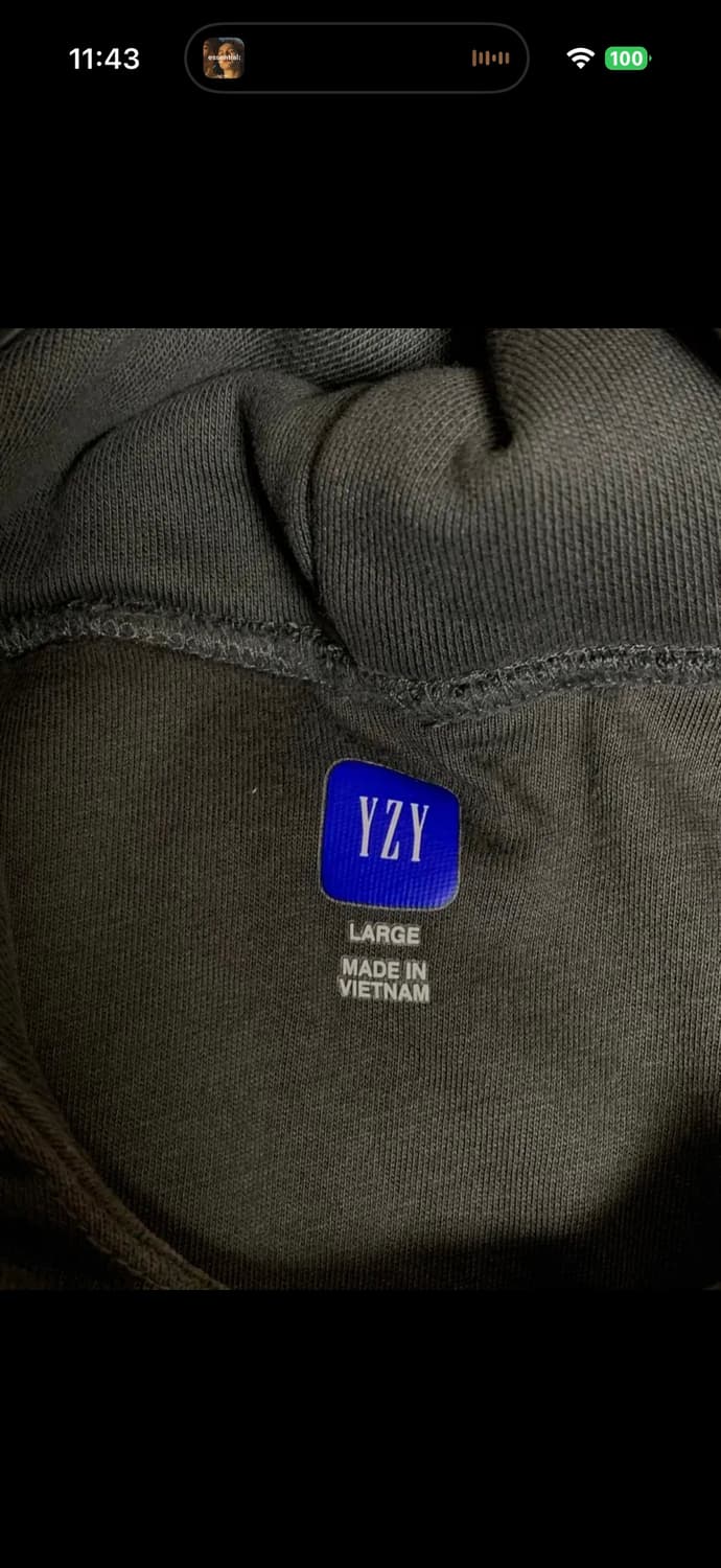 (L)이지갭 엔지니어드 바이 발렌시아가 도브 후드 다크그레이 상품이미지3