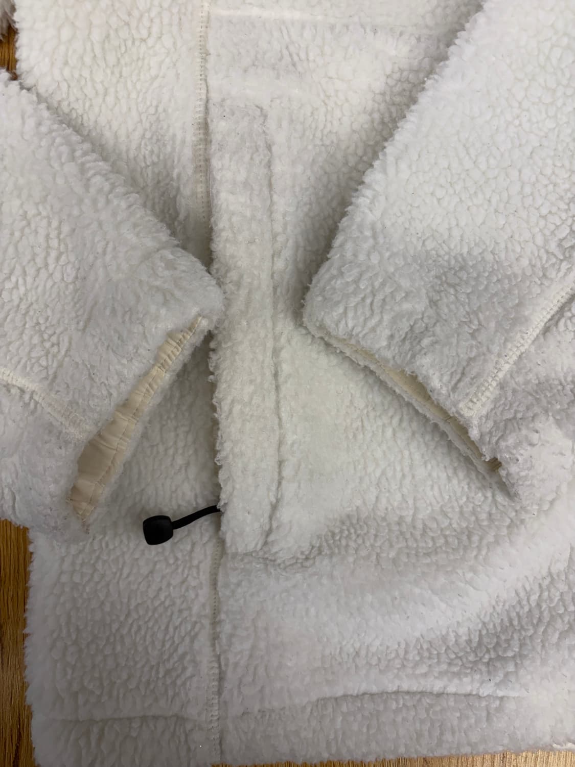 [100] 노스페이스 화이트 플리스 자켓 상품이미지3