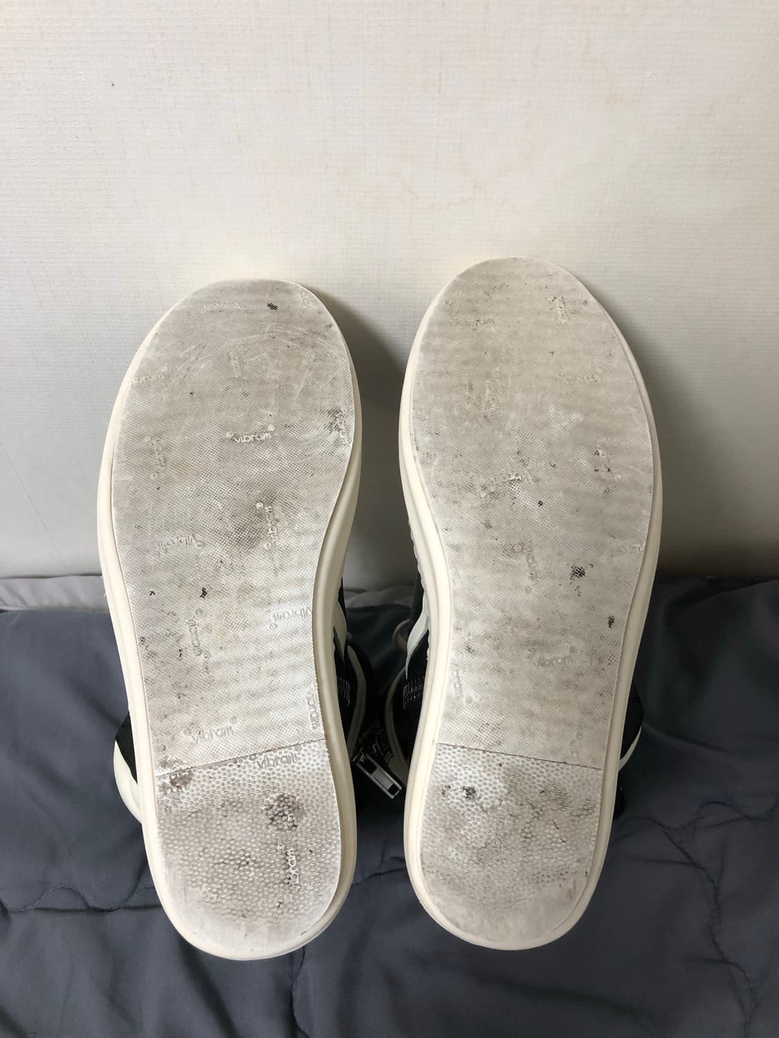 릭오웬스 16FW MASTODON 지오바스켓 모노크롬 LPO 42.5 상품이미지9