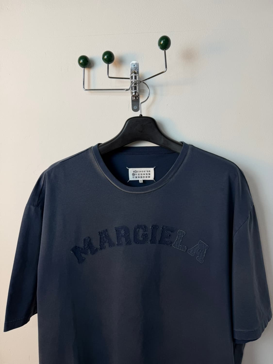 메종 마르지엘라 로고 헤비 져지 반팔 티셔츠  상품이미지3