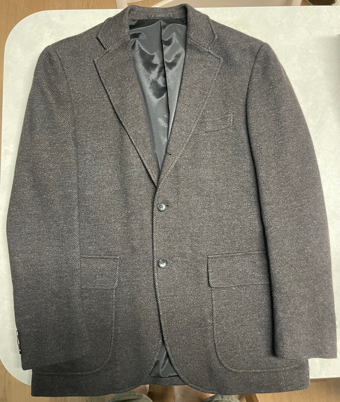 제이프레스 딥브라운 트위드 블레이저 LL (105) 상품이미지2