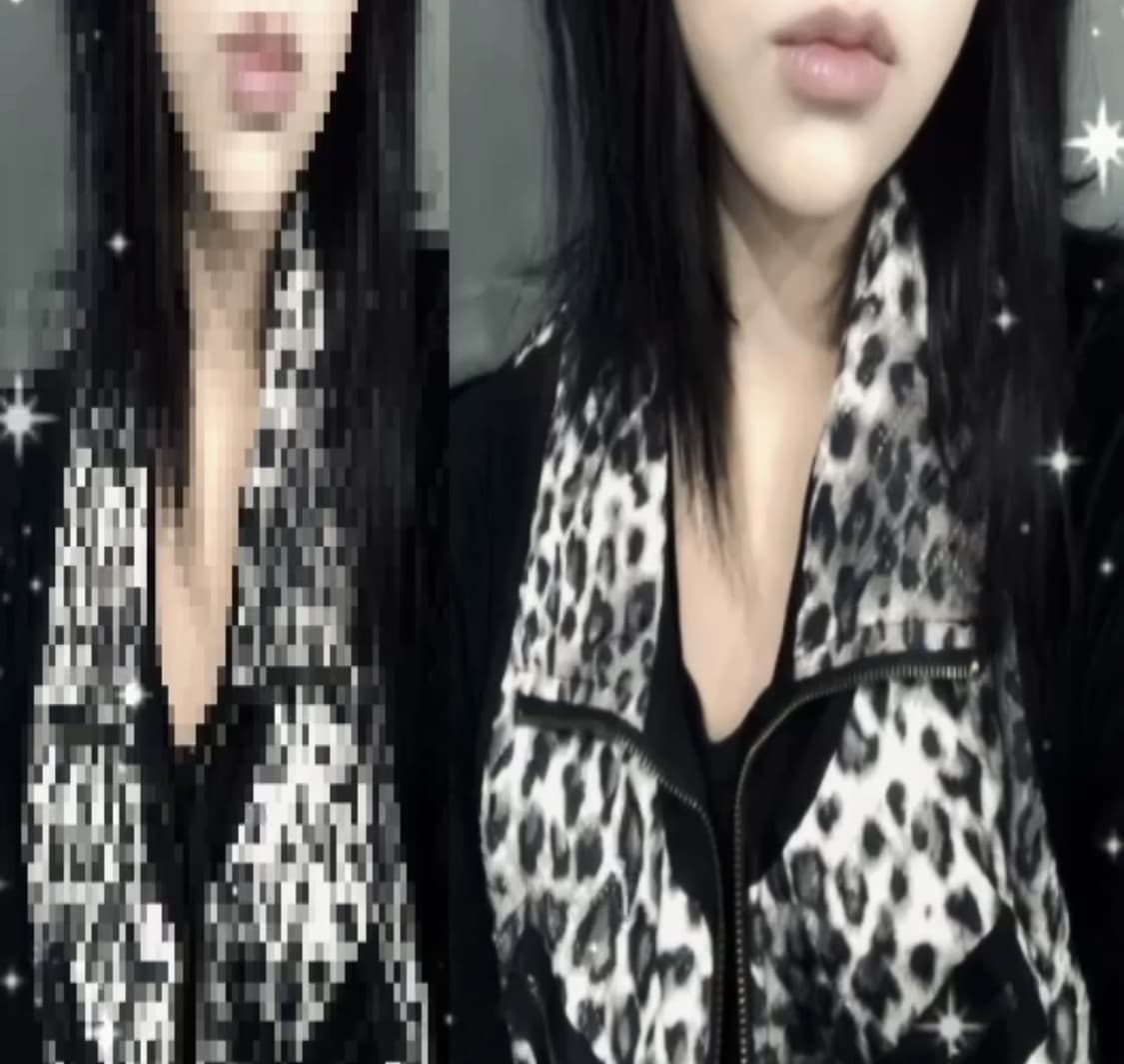 레오파드 집업 상품이미지1