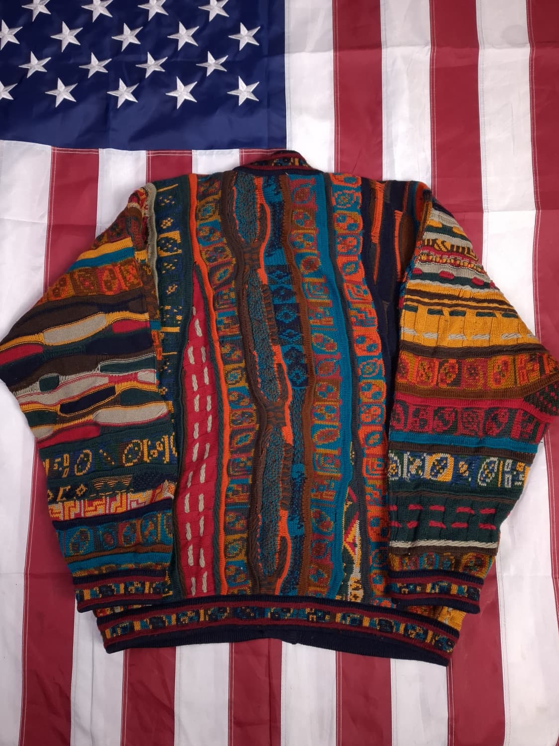 새제품급 오리지날 쿠지 COOGI 케이블 가디건 상품이미지6