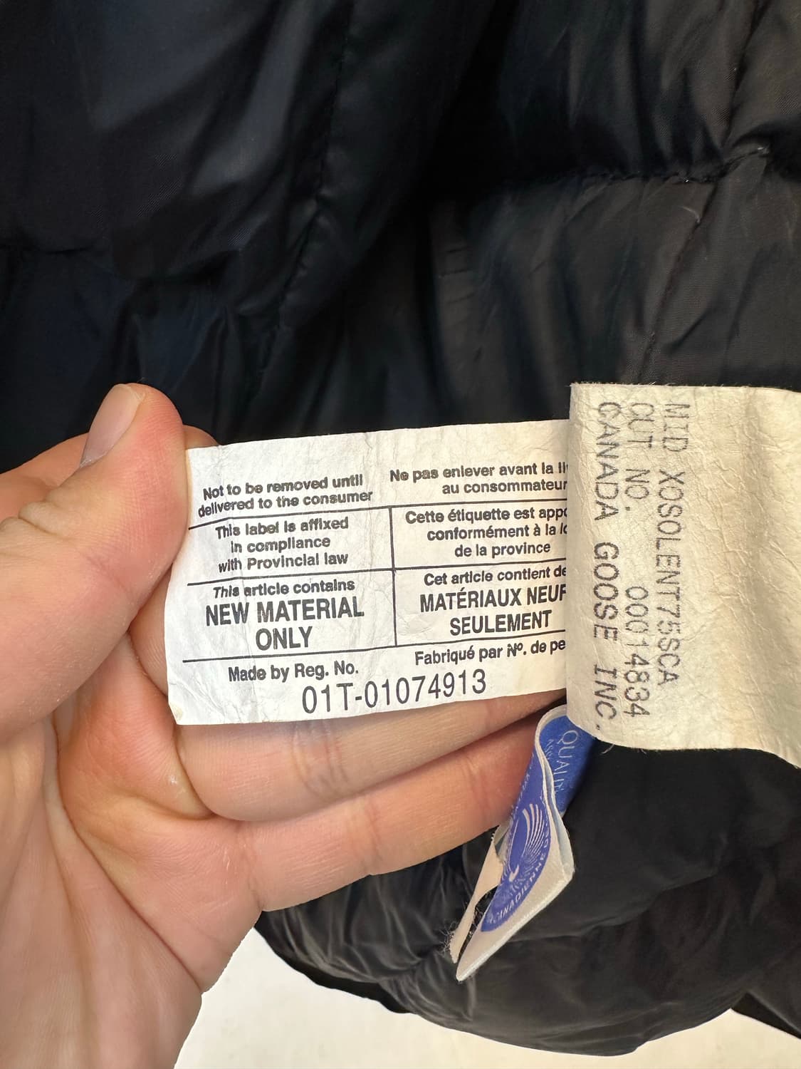 캐나다구스 블랙 패딩 s사이즈 상품이미지6