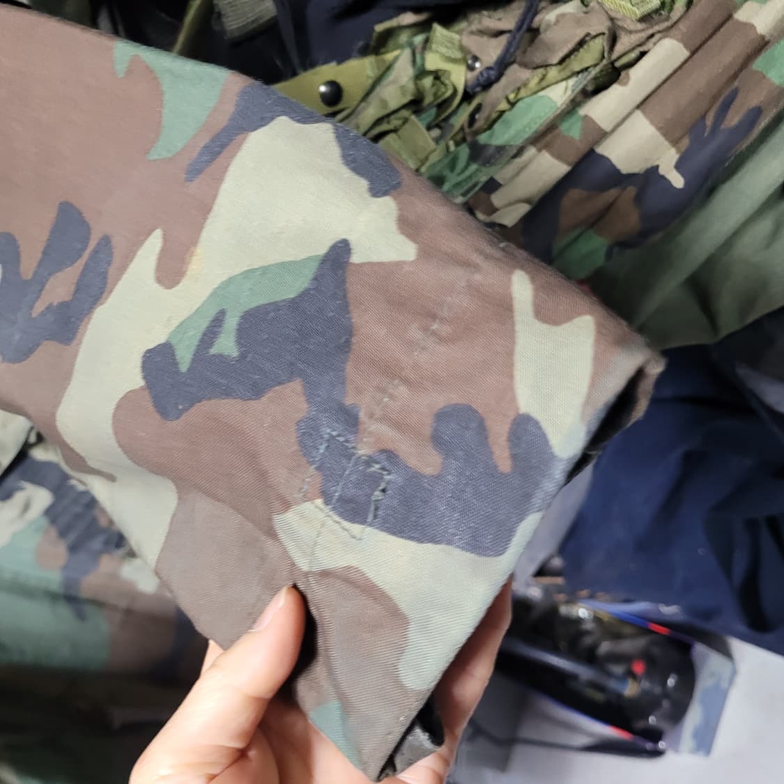 미 빈티지 얼룩이 m65야상
 상품이미지3