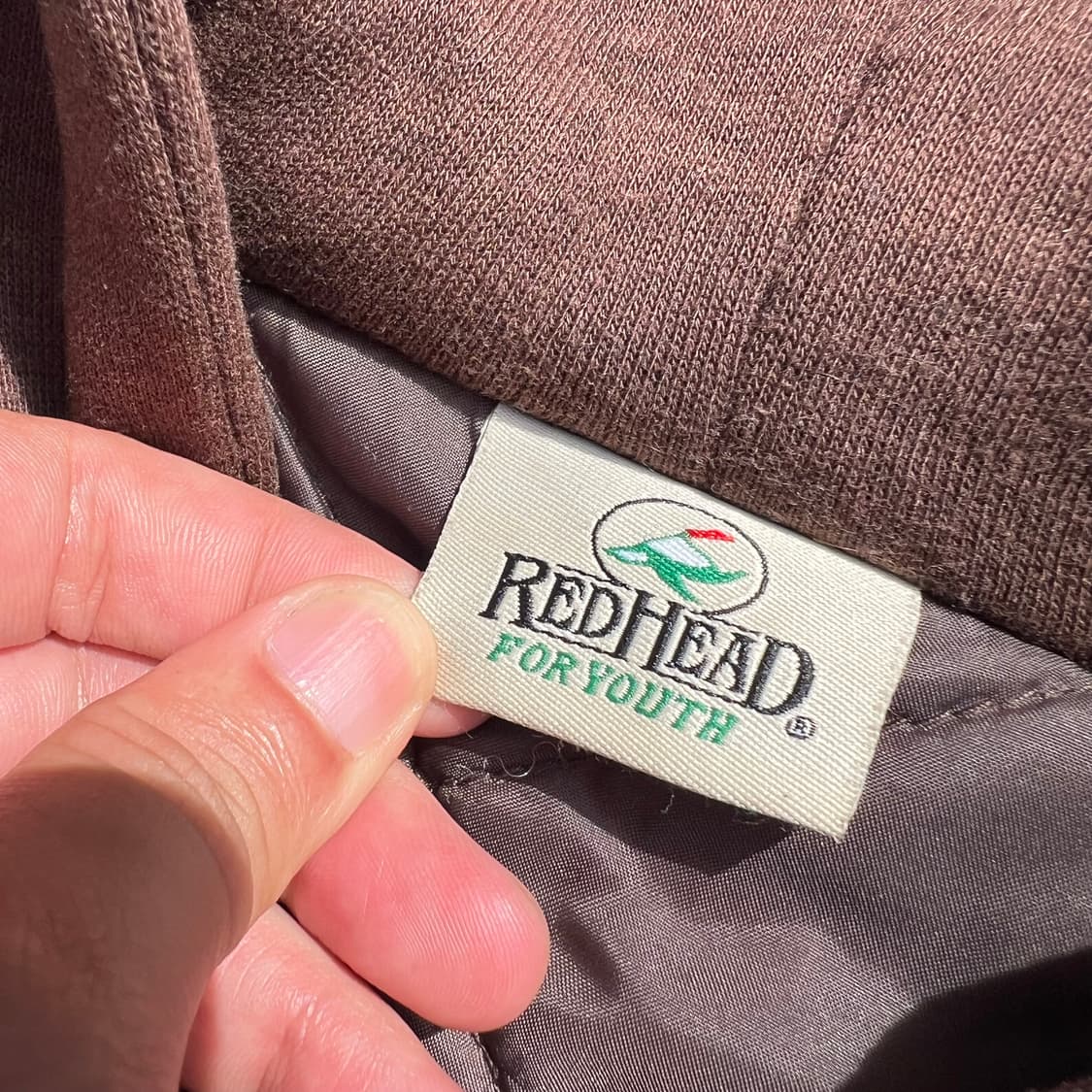 빈티지 Red Head 리얼트리 후디드 봄버 자켓 상품이미지9