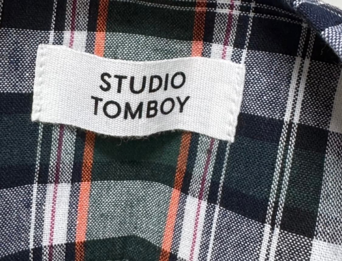 스튜디오 톰보이 체크 원피스 상품이미지8