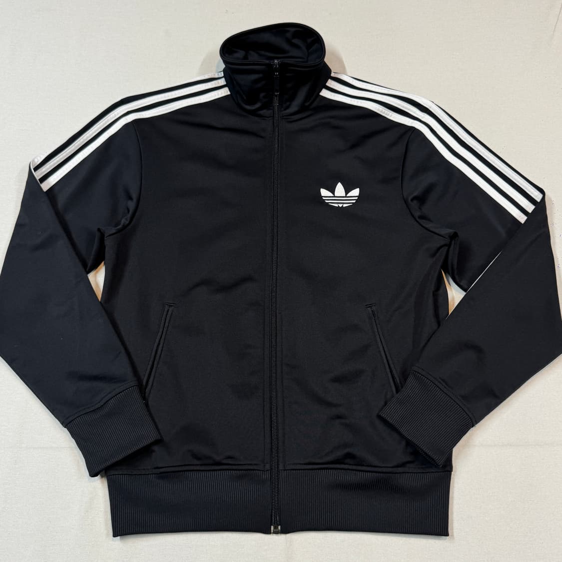 95) 아디다스 파이어버드 삼선 져지 트랙탑 집업 블랙 W32 상품이미지2