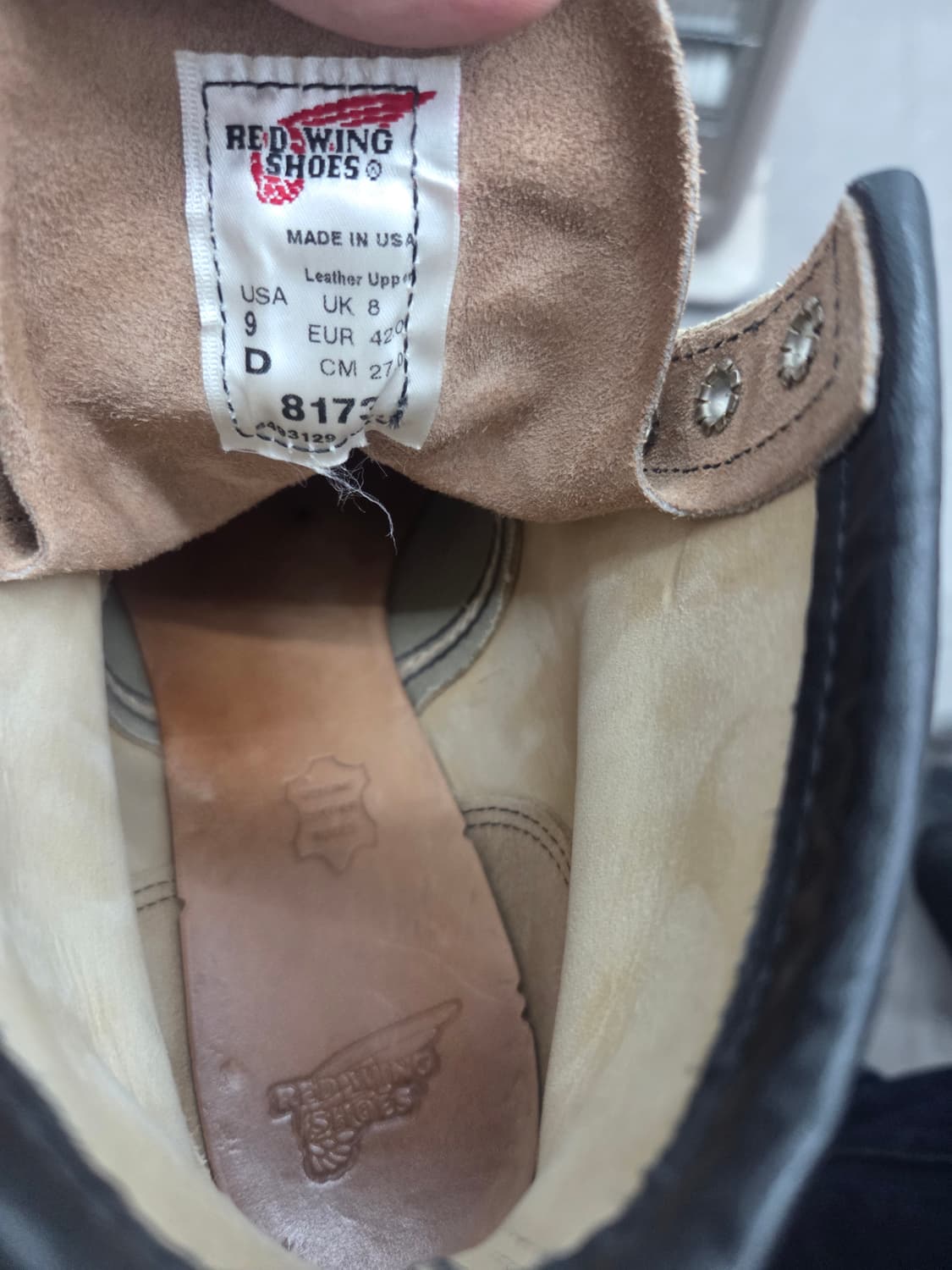 레드윙 8173 9d 270사이즈 상품이미지2