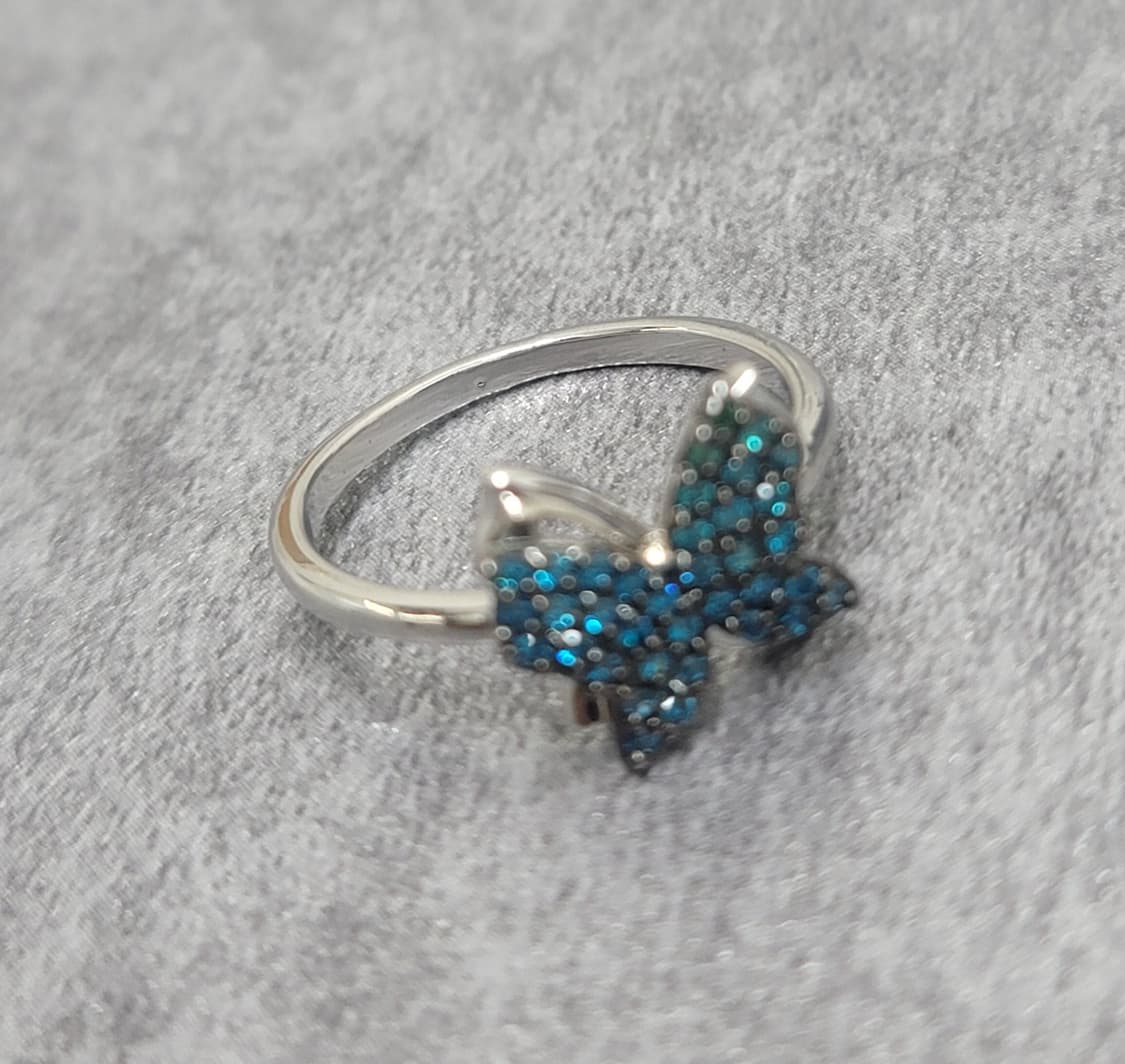 Blue Butterfly Ring 상품이미지1