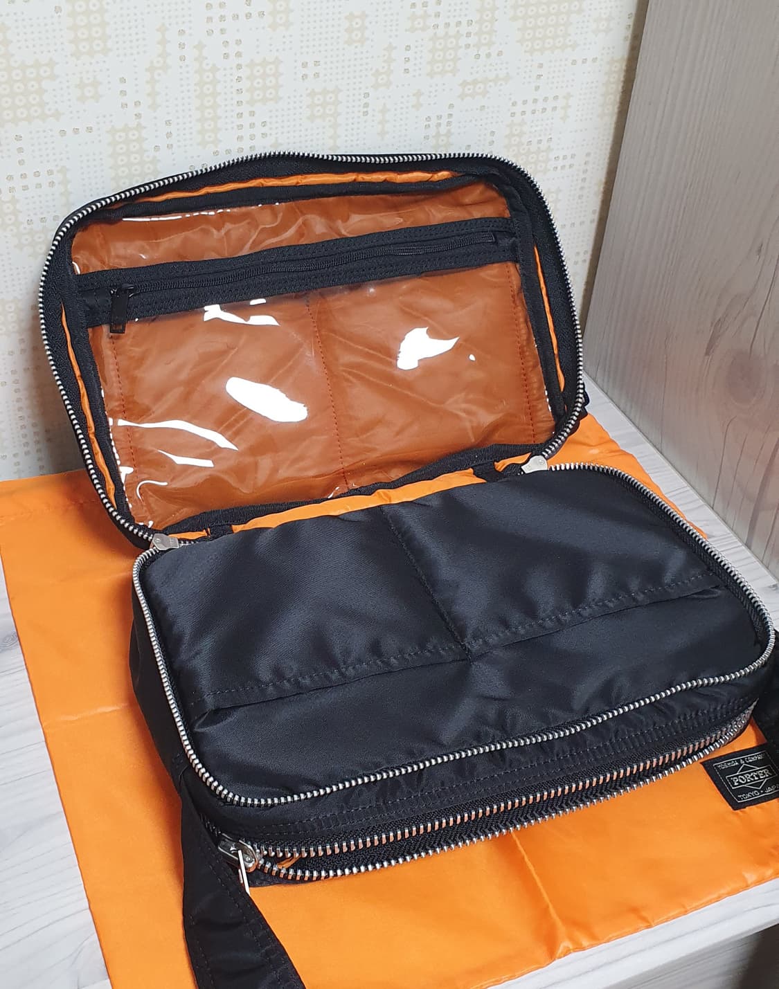 요시다 포터 탱커 숄더백 스몰 블랙 판매 상품이미지3