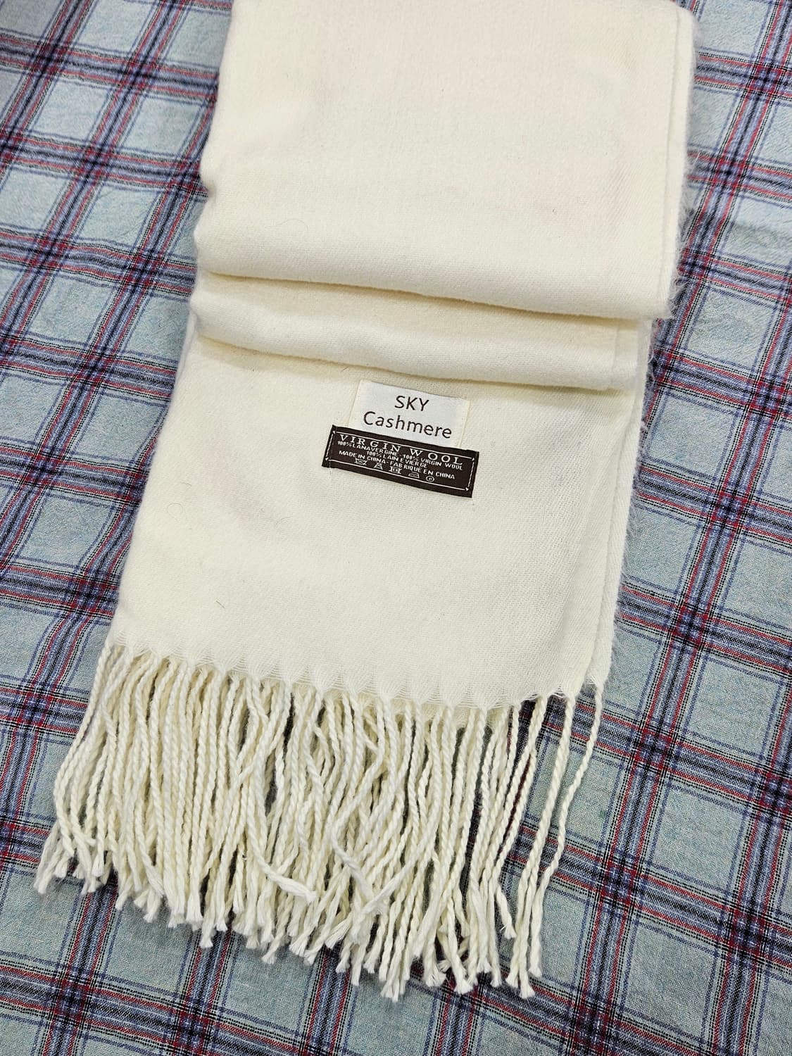 SKY 캐시미어 버진울100 머플러 상품이미지1