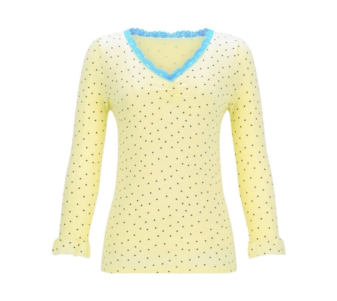 샵페어리 mini heart lemon top 상품이미지1