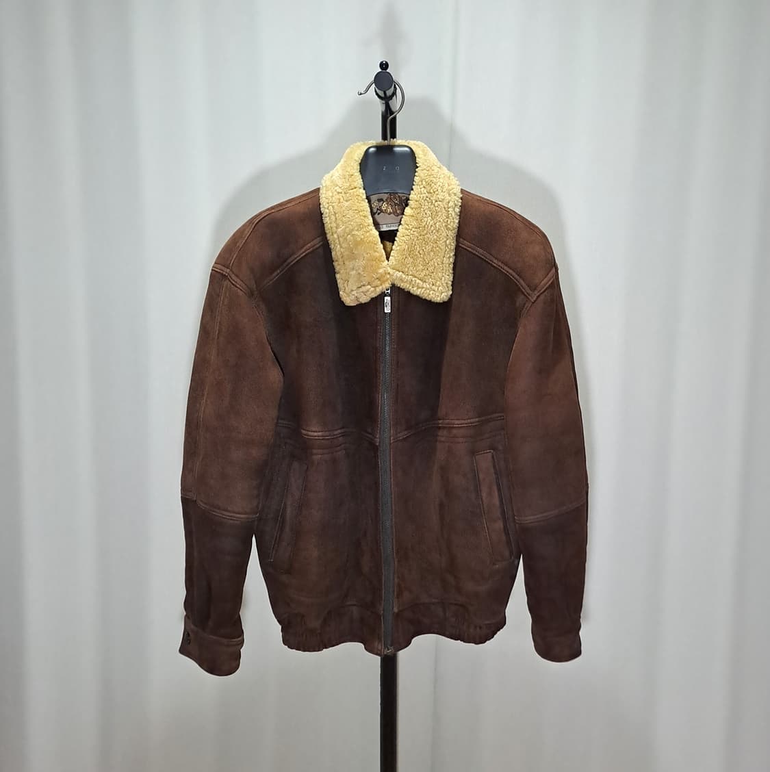 (택포) 진도 양가죽 양털 범버 자켓 105 B374 상품이미지1