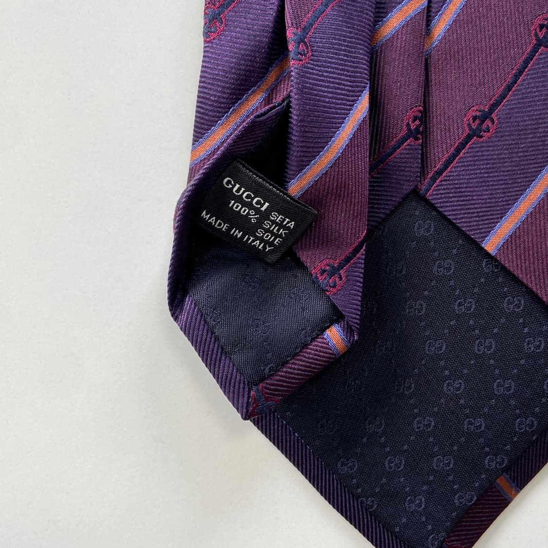 구찌(GUCCI) 모노그램 명품 정품 넥타이 상품이미지5