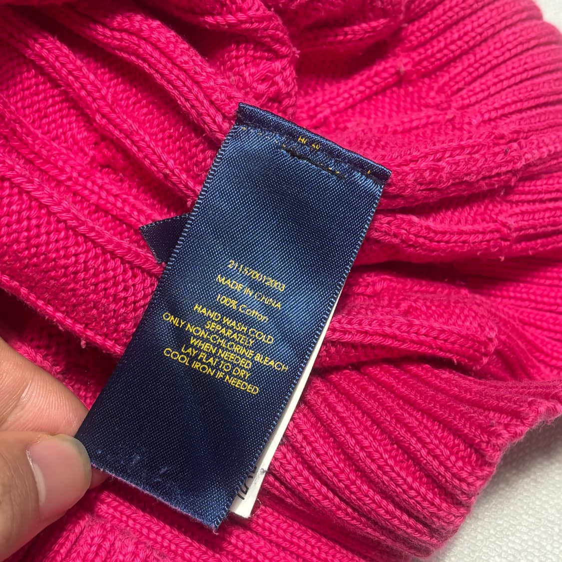 M 폴로랄프로렌 여성 케이블니트  상품이미지5