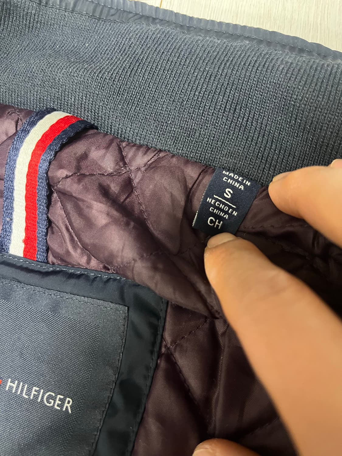 타미힐피거 빈티지 네이비 블루종 점퍼(100~105) 상품이미지6