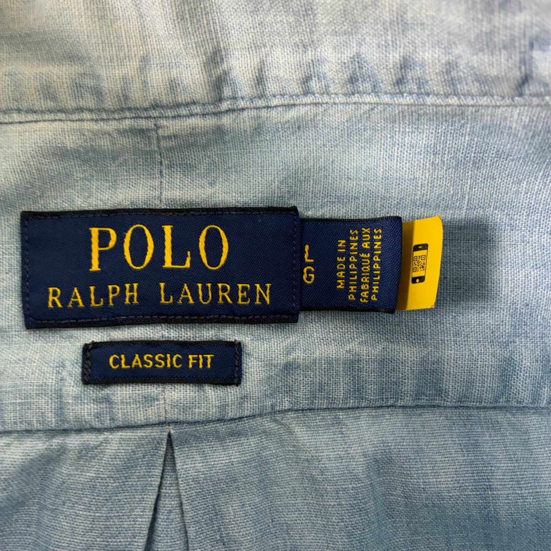 Polo 폴로 랄프로렌 신형 샴브레이 데님 셔츠 상품이미지4