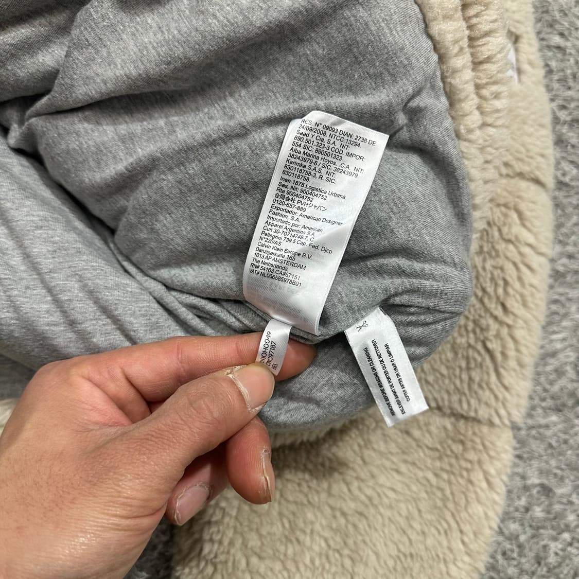 [우먼95-100] 캘빈클라인 후리스패딩 상품이미지5