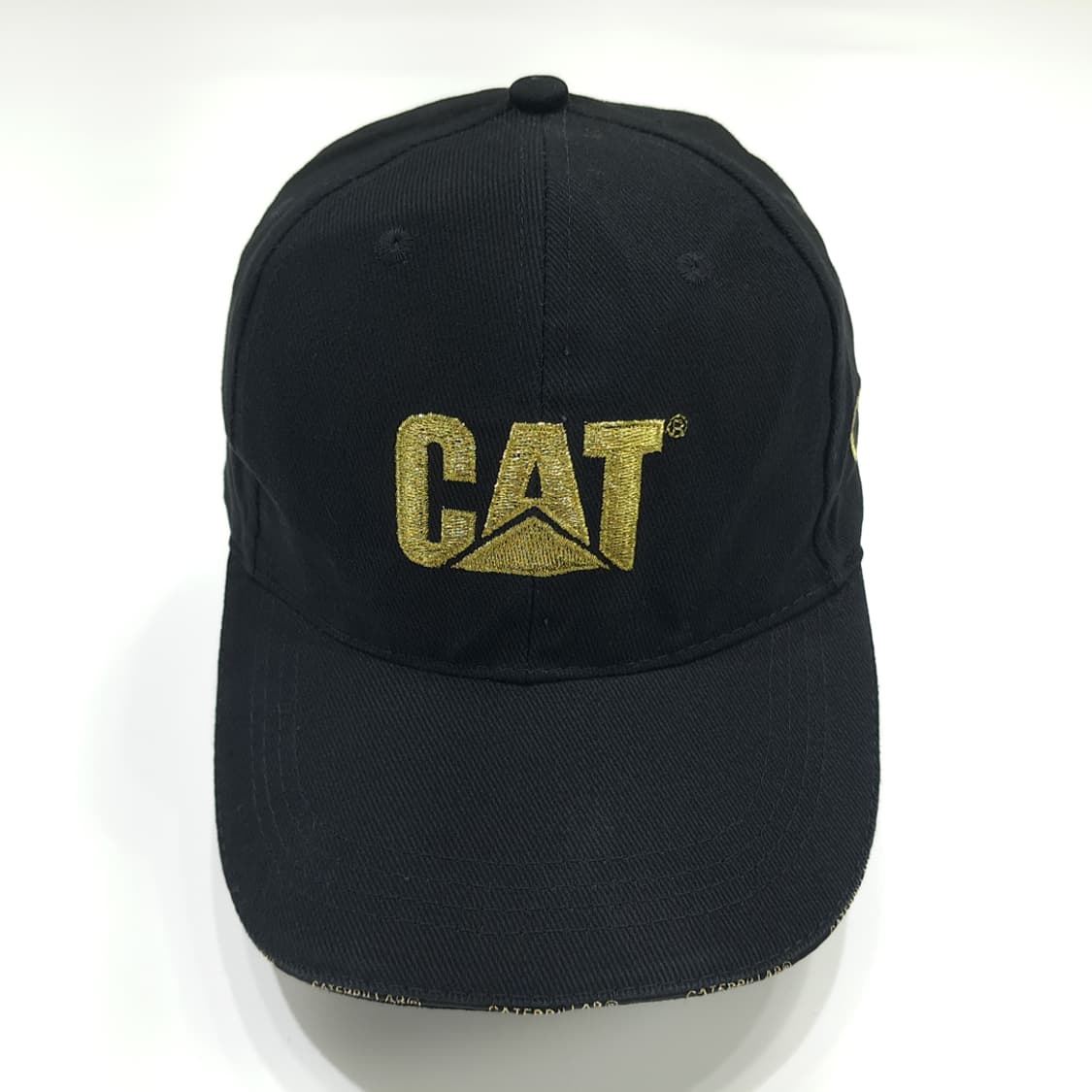 레어 빈티지 CAT VIP Gold 자수 블랙 볼캡 P1340 상품이미지3