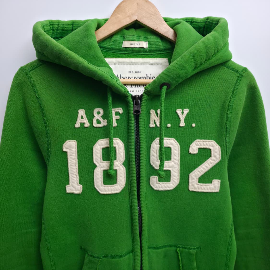 [S] 아베크롬비 그린 후드집업 상품이미지2
