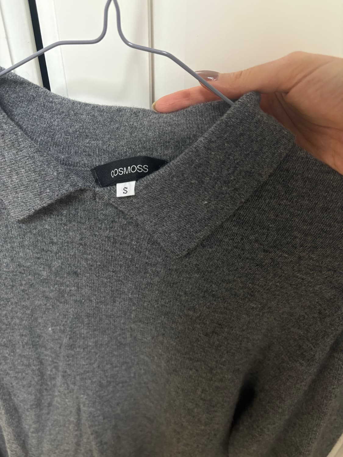 Cosmoss SPORT PK 컬러 니트 그레이 상품이미지7