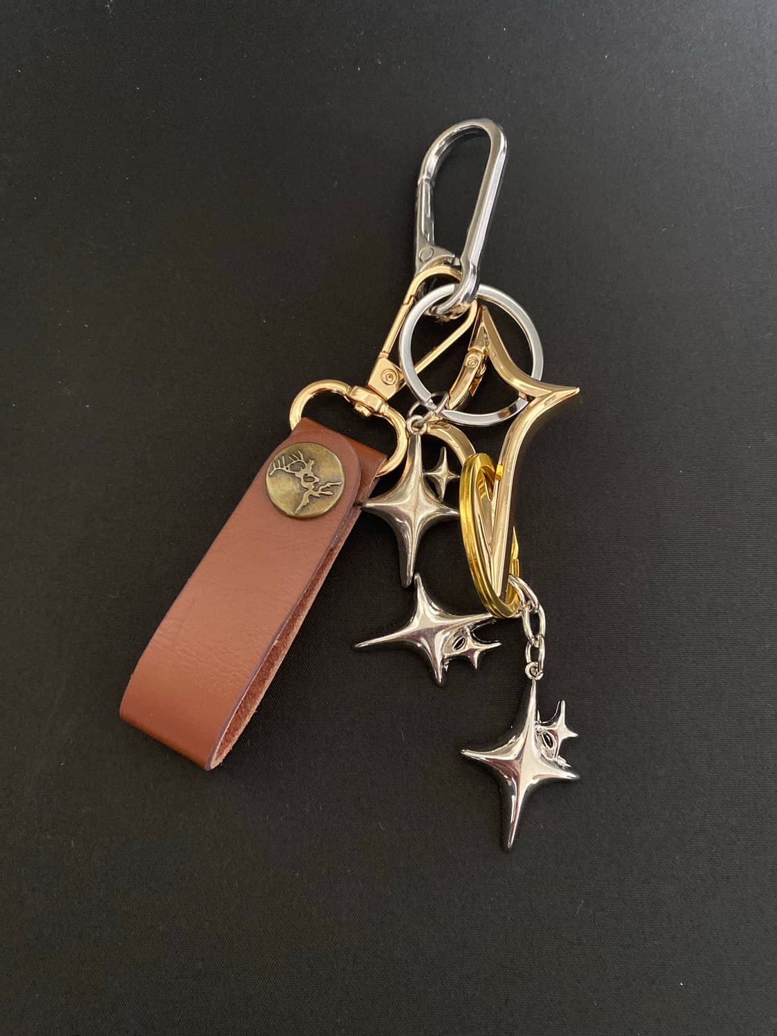 가죽 스트랩 키링 상품이미지1