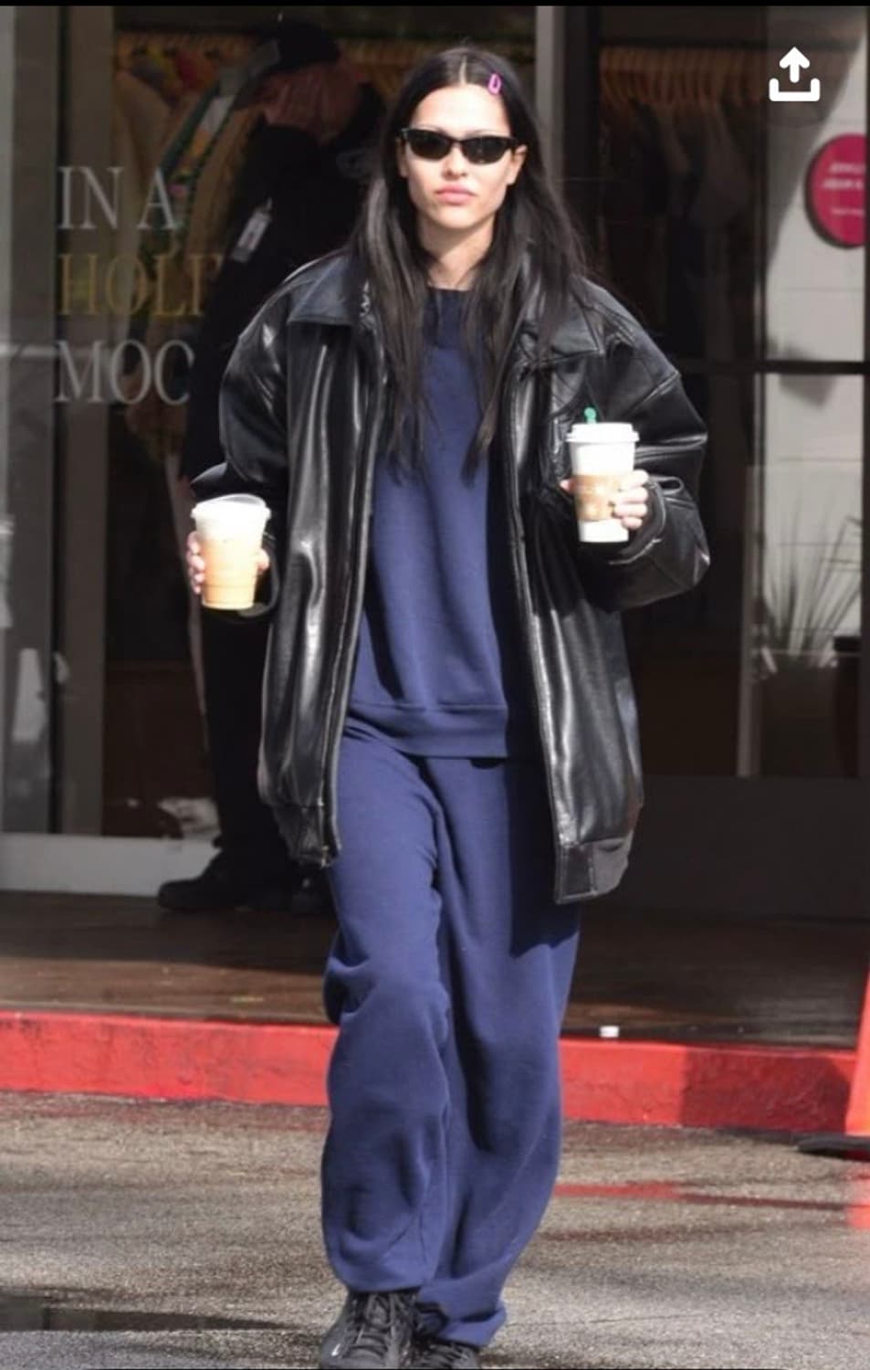 빈티지 소가죽 리얼레더 자켓 90s 스타일 상품이미지4