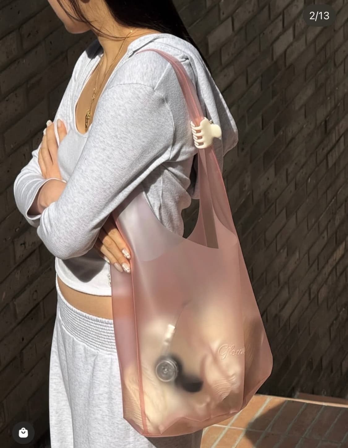 글로니 젤로 백 새상품 glowny jello bag 상품이미지2