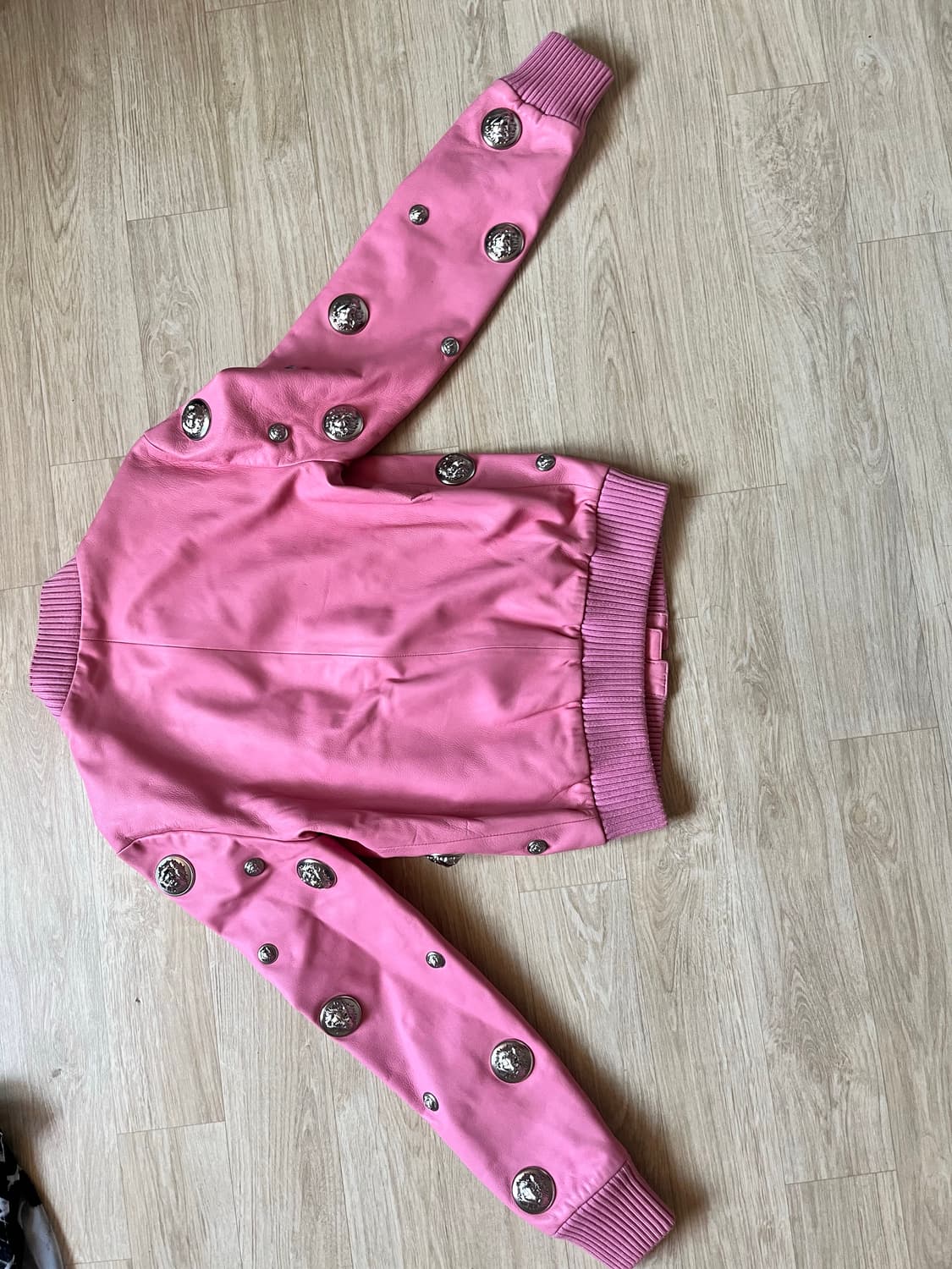 베르사체 가죽 봄버자켓(38) 상품이미지2