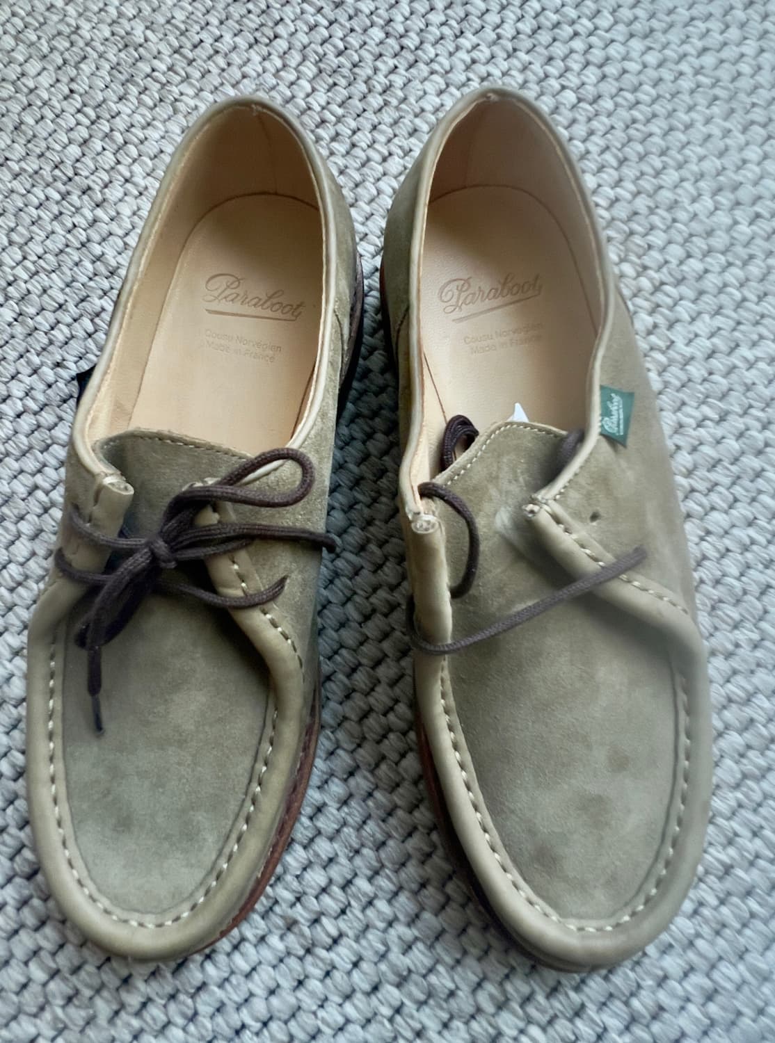 파라부트 미카엘 스웨이드 Vel Army 색상,EU40 사이즈 상품이미지10