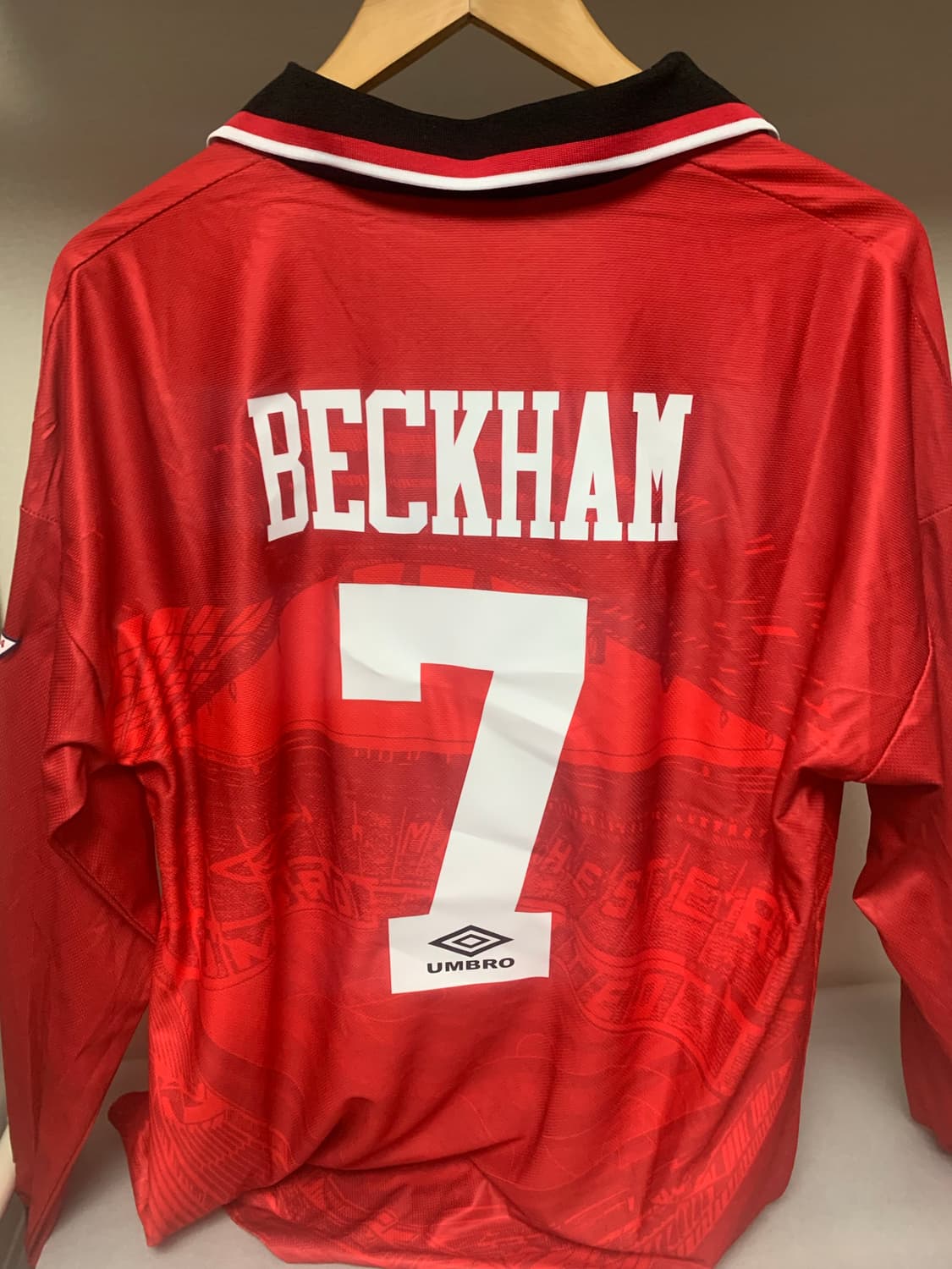 맨체스터 유나이티드 94/96 홈 유니폼 NO. 7 베컴 2XL 상품이미지3