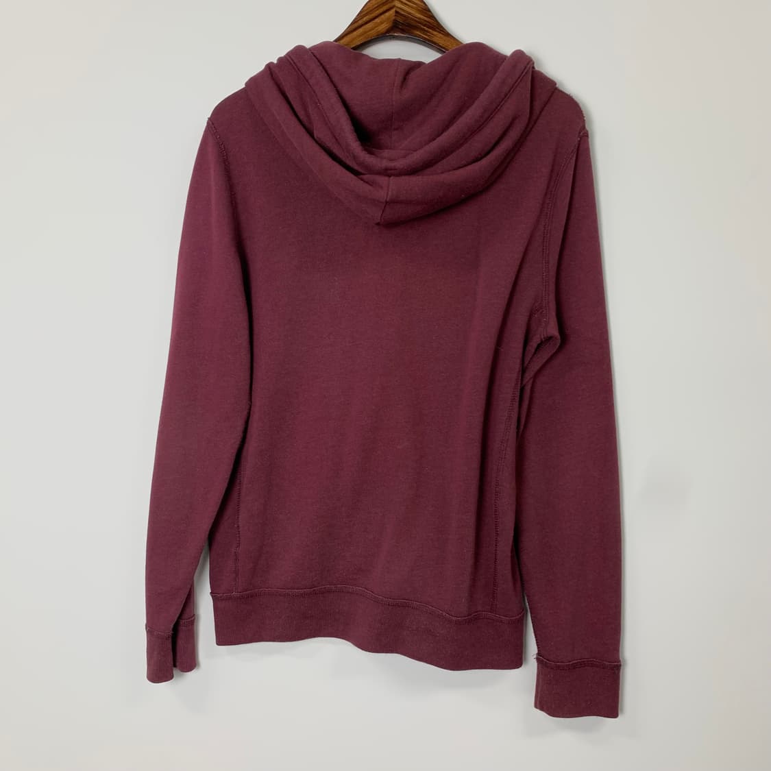 아베크롬비 y2k 와투케 버건디 후드집업 상품이미지3