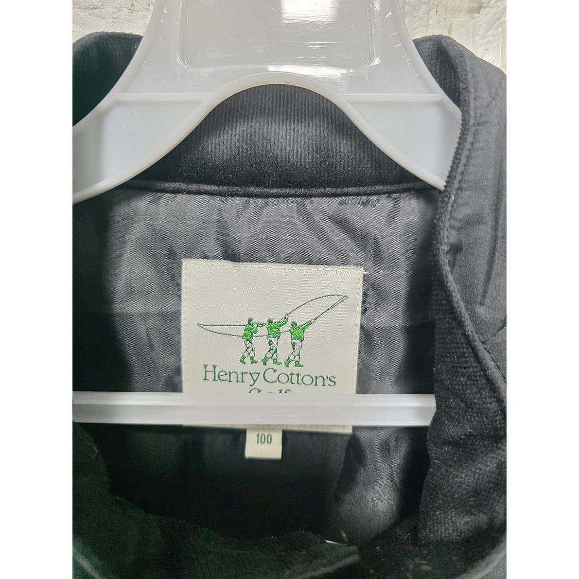 21s 헨리코튼 퀼팅 조끼 블랙 100 상품이미지2