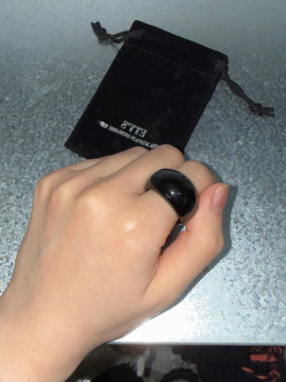 요지야마모토 s’yte 블랙링 상품이미지5